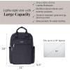 imageBaggallini Commuter Laptop Lightweight 15x11 Travel Backpack WRFID ampamp Luggage SleeveFrench Navy