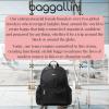 imageBaggallini Essential Laptop Backpack  16x12 Inch Travel Backpack with 16quot Laptop Sleeve  Lightweight Luggage BackpackBlack