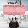 imageBaggallini Essential Laptop Tote  Work Tote Bag with Laptop Sleeve  Lightweight Travel Crossbody Shoulder Bag for WomenBlack