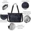 imageBaggallini Essential Laptop Tote  Work Tote Bag with Laptop Sleeve  Lightweight Travel Crossbody Shoulder Bag for WomenMidnight Garden