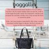 imageBaggallini Essential Laptop Tote  Work Tote Bag with Laptop Sleeve  Lightweight Travel Crossbody Shoulder Bag for WomenMidnight Garden