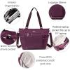 imageBaggallini Essential Laptop Tote  Work Tote Bag with Laptop Sleeve  Lightweight Travel Crossbody Shoulder Bag for WomenMulberry