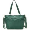 imageBaggallini Essential Laptop Tote  Work Tote Bag with Laptop Sleeve  Lightweight Travel Crossbody Shoulder Bag for WomenPine