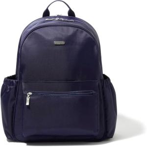 imageBaggallini Essential Laptop Backpack  16x12 Inch Travel Backpack with 16quot Laptop Sleeve  Lightweight Luggage BackpackCadet Navy