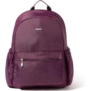 imageBaggallini Essential Laptop Backpack  16x12 Inch Travel Backpack with 16quot Laptop Sleeve  Lightweight Luggage BackpackMulberry