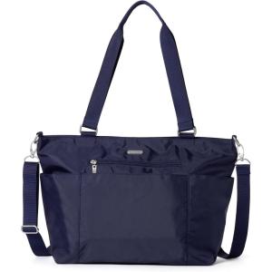 imageBaggallini Essential Laptop Tote  Work Tote Bag with Laptop Sleeve  Lightweight Travel Crossbody Shoulder Bag for WomenCadet Navy