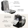 imageBaggallini Everyday Laptop Backpack  11x155 Lightweight WaterRepellent Nylon Travel Bag wPadded Laptop Sleeve ampamp RFID