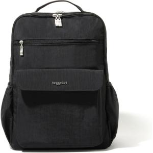 imageBaggallini Everyday Laptop Backpack  11x155 Lightweight WaterRepellent Nylon Travel Bag wPadded Laptop Sleeve ampamp RFID