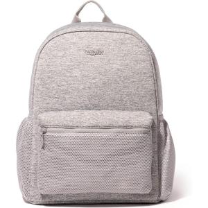 imageBaggallini On The Go Laptop Backpack Midnight Blossom Print One SizeHeather Grey Neoprene