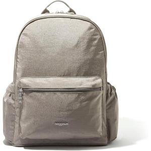 imageBaggallini On The Go Laptop Backpack Midnight Blossom Print One SizeSterling Shimmer