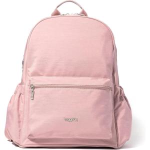 imageBaggallini On The Go Laptop Backpack Midnight Blossom Print One SizeWoodrose