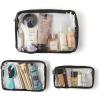 imageBaggallini Clear Travel PouchesFrench Navy Color Block