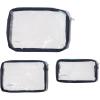 imageBaggallini Clear Travel PouchesFrench Navy Color Block