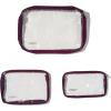 imageBaggallini Clear Travel PouchesMulberry