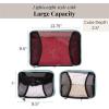 imageBaggallini Compression Cube 3piece set  Lightweight Compression Packing Cubes for TravelFrench Navy Color Block