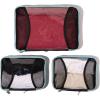 imageBaggallini Compression Cube 3piece set  Lightweight Compression Packing Cubes for TravelFrench Navy Color Block
