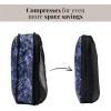 imageBaggallini Compression Cube 3piece set  Lightweight Compression Packing Cubes for TravelIndigo Petal