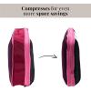 imageBaggallini Compression Cube 3piece set  Lightweight Compression Packing Cubes for TravelMulberry Color Block