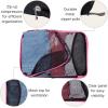imageBaggallini Compression Cube 3piece set  Lightweight Compression Packing Cubes for TravelMulberry Color Block