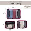 imageBaggallini Compression Cube 3piece set  Lightweight Compression Packing Cubes for TravelMulberry Color Block