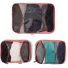 imageBaggallini Compression Cube 3piece set  Lightweight Compression Packing Cubes for TravelTerracotta