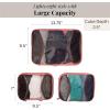 imageBaggallini Compression Cube 3piece set  Lightweight Compression Packing Cubes for TravelTerracotta
