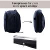 imageBaggallini Long Compression Cube  Lightweight Compression Packing Cube for TravelFrench Navy
