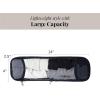 imageBaggallini Long Compression Cube  Lightweight Compression Packing Cube for TravelFrench Navy