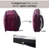 imageBaggallini Long Compression Cube  Lightweight Compression Packing Cube for TravelMulberry
