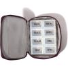 imageBaggallini Travel Pill Case  Lightweight 3x4 Inch Pill OrganizerMulberry