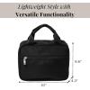 imageBaggallini Unisexs Hanging Travel Toiletry KitLightweight 6x10 Inch Makeup Bag ToilteryBlack