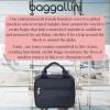 imageBaggallini Unisexs Hanging Travel Toiletry KitLightweight 6x10 Inch Makeup Bag ToilteryFrench Navy