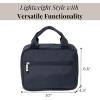 imageBaggallini Unisexs Hanging Travel Toiletry KitLightweight 6x10 Inch Makeup Bag ToilteryFrench Navy