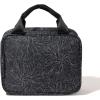 imageBaggallini Unisexs Hanging Travel Toiletry KitLightweight 6x10 Inch Makeup Bag ToilteryMidnight Blossom Print