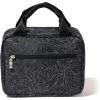 imageBaggallini Unisexs Hanging Travel Toiletry KitLightweight 6x10 Inch Makeup Bag ToilteryMidnight Blossom Print