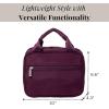 imageBaggallini Unisexs Hanging Travel Toiletry KitLightweight 6x10 Inch Makeup Bag ToilteryMulberry