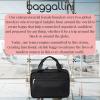 imageBaggallini Unisexs Large Hanging Travel Toiletry KitLightweight 8x11 Inch Makeup Bag ToilteryBlack