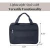 imageBaggallini Unisexs Large Hanging Travel Toiletry KitLightweight 8x11 Inch Makeup Bag ToilteryFrench Navy