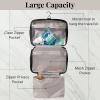 imageBaggallini Unisexs Large Hanging Travel Toiletry KitLightweight 8x11 Inch Makeup Bag ToilteryMidnight Blossom Print