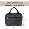 imageBaggallini Unisexs Large Hanging Travel Toiletry KitLightweight 8x11 Inch Makeup Bag ToilteryMidnight Blossom Print