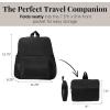 imageBaggallini Womens Carryall Packable Backpack MulberryBlack
