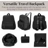 imageBaggallini Womens Carryall Packable Backpack MulberryBlack