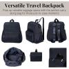 imageBaggallini Womens Carryall Packable Backpack MulberryFrench Navy