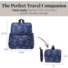imageBaggallini Womens Carryall Packable Backpack MulberryIndigo Petal