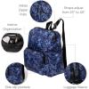 imageBaggallini Womens Carryall Packable Backpack MulberryIndigo Petal