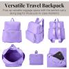 imageBaggallini Womens Carryall Packable Backpack MulberryLavender Surf