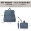 imageBaggallini Womens Carryall Packable Backpack MulberryMist