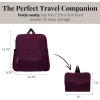 imageBaggallini Womens Carryall Packable Backpack MulberryMulberry