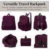imageBaggallini Womens Carryall Packable Backpack MulberryMulberry