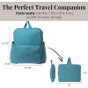 imageBaggallini Womens Carryall Packable Backpack MulberrySeaside Blue